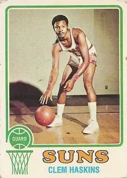 Front of Clem Haskins