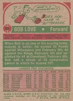 Back of Bob Love