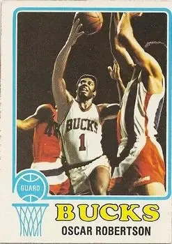 Front of Oscar Robertson