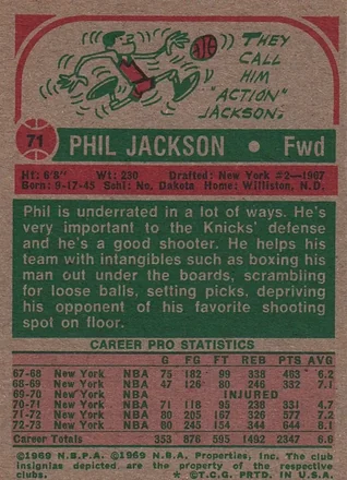 Phil Jackson back