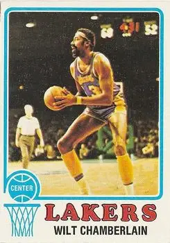 1973-74 Topps #80 Wilt Chamberlain