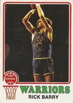 1973-74 Topps #90 Rick Barry