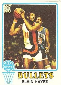 1973-74 Topps #95 Elvin Hayes