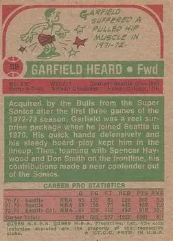 Back of Garfield Heard