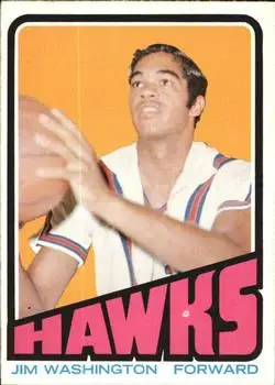 1972-73 Topps #22 Jim Washington