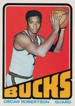1972-73 Topps #25 Oscar Robertson