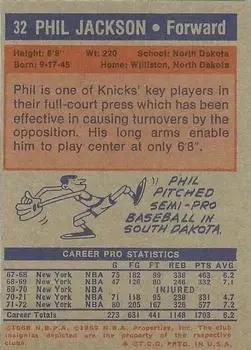 Back of Phil Jackson