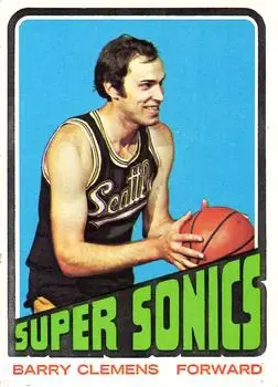 1972-73 Topps #57 Barry Clemens