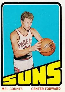 1972-73 Topps #67 Mel Counts