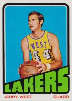1972-73 Topps #75 Jerry West