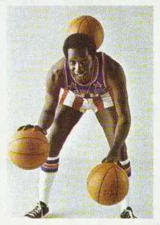 1971 Fleer Harlem Globetrotters #12 - Meadowlark Lemon - Harlem Globetrotters