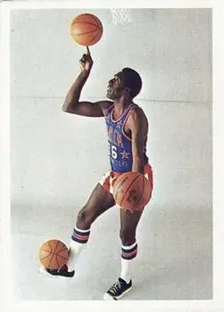 1971 Fleer Harlem Globetrotters #13 - Meadowlark Lemon - Harlem Globetrotters