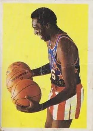 1971 Fleer Harlem Globetrotters #14 - Meadowlark Lemon - Harlem Globetrotters