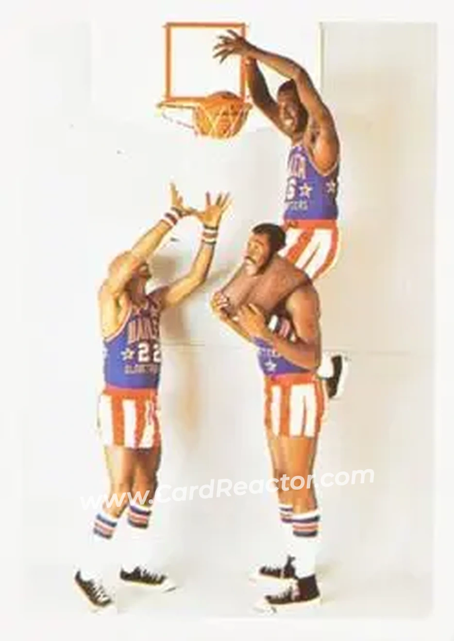 1971 Fleer Harlem Globetrotters #18 - Card #18 - Harlem Globetrotters - Front