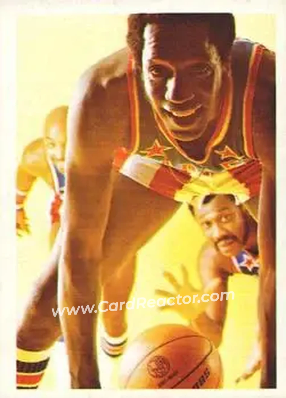 1971 Fleer Harlem Globetrotters #19 - Card #19 - Harlem Globetrotters - Front