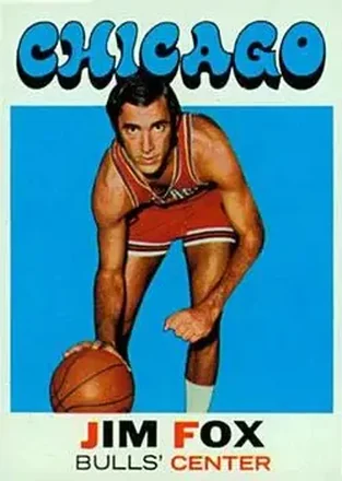 1971-72 Topps #3 - Jim Fox - Chicago Bulls