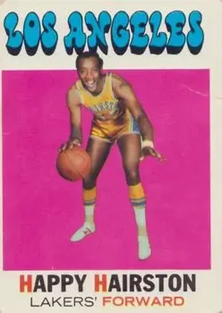1971-72 Topps #25 - Happy Hairston - Los Angeles Lakers