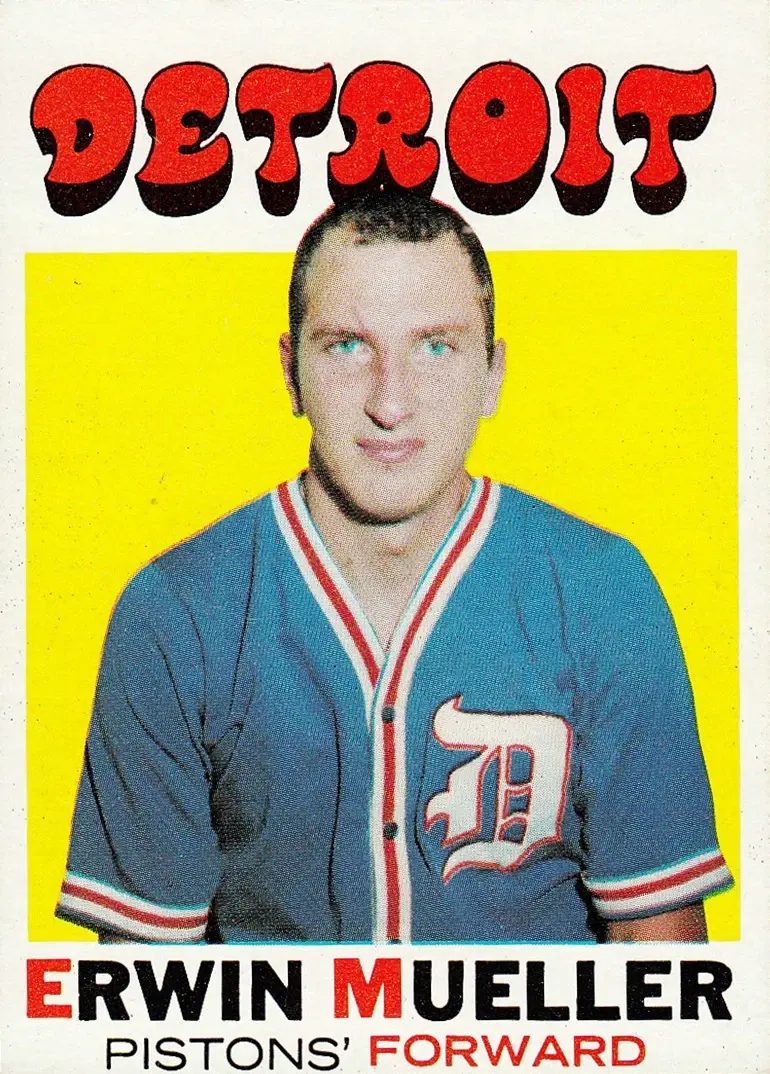 1971-72 Topps #31 Erwin Mueller