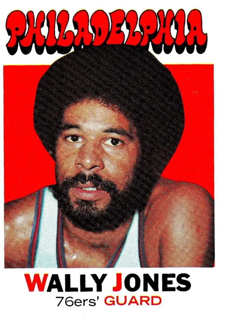 1971-72 Topps #42 Wally Jones