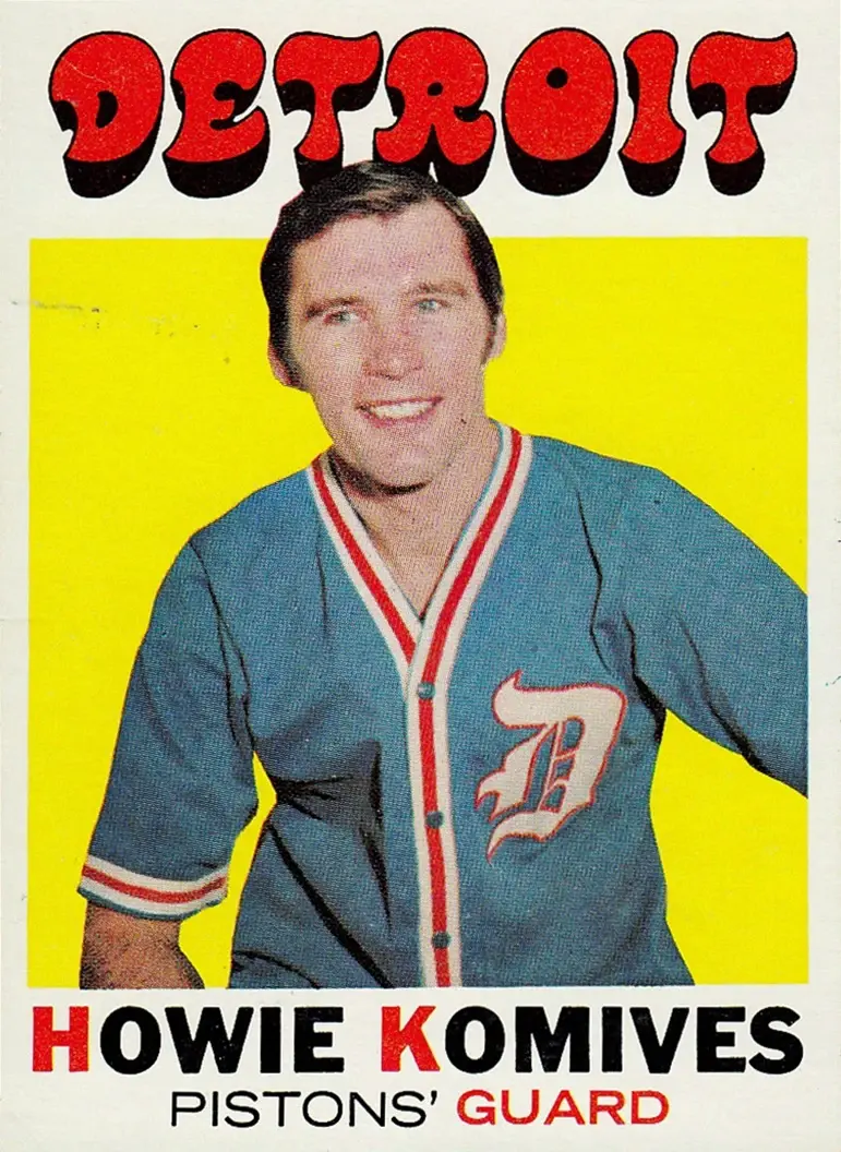 1971-72 Topps #53 Howie Komives