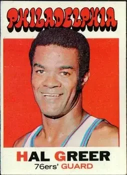 Front of Hal Greer
