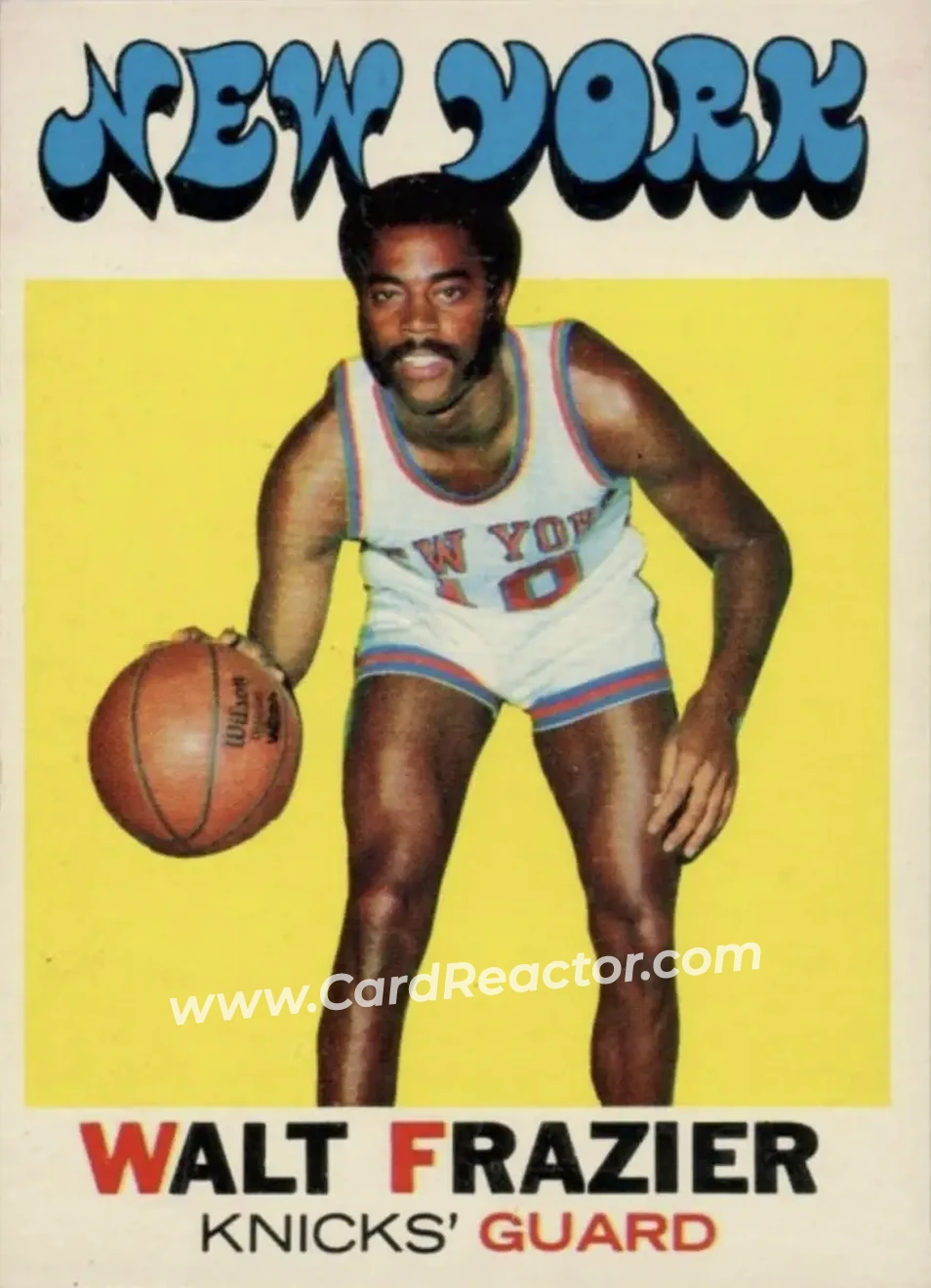 Enlarged card image