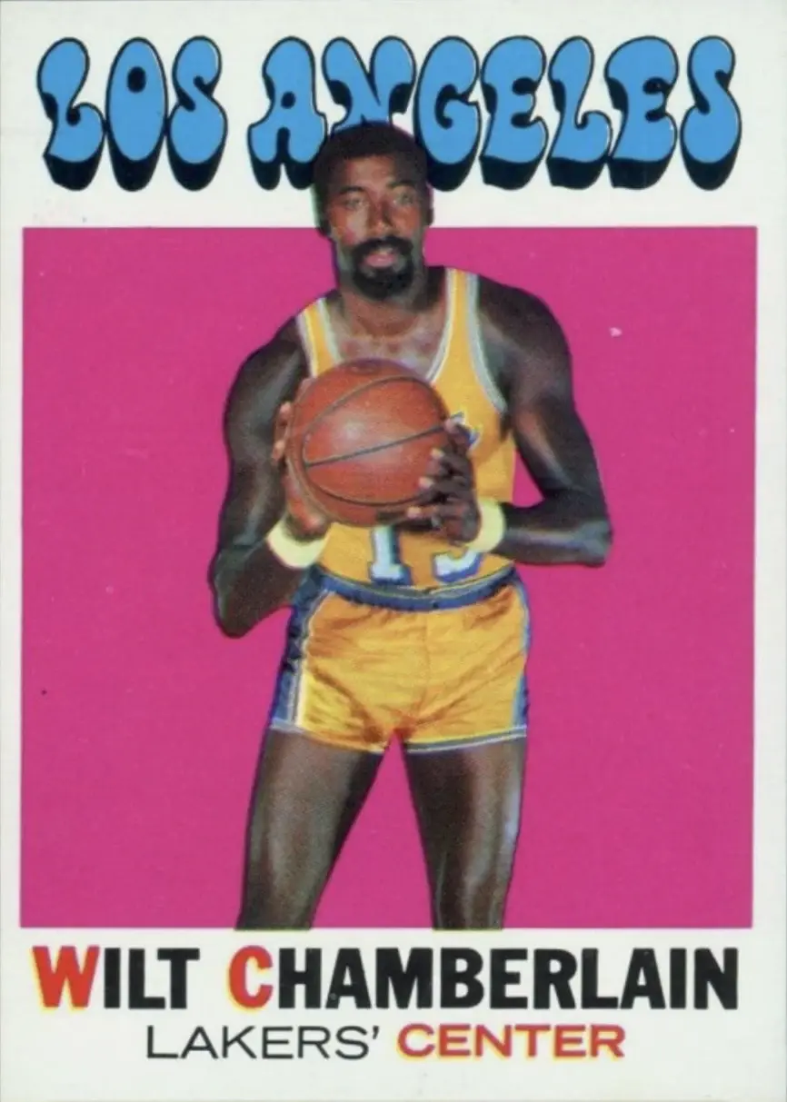 1971-72 Topps #70 Wilt Chamberlain