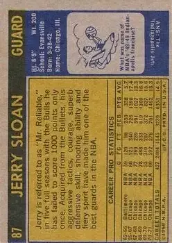 Back of Jerry Sloan