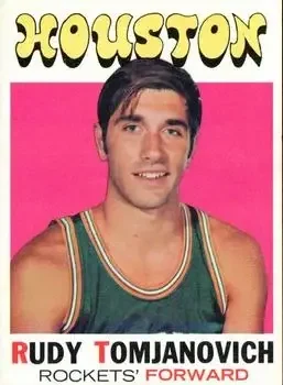 Front of Rudy Tomjanovich