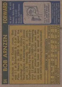 Back of Bob Arnzen