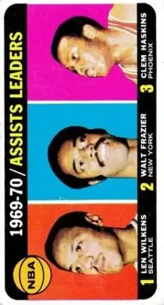 1970-71 Topps #6 Clem Haskins)