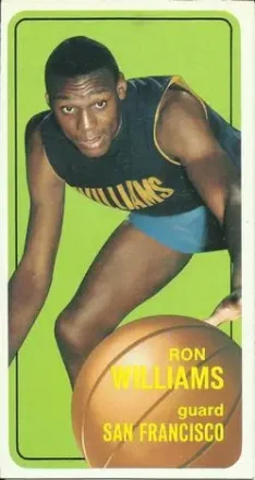 1970-71 Topps #8 - Ron Williams - San Francisco Warriors
