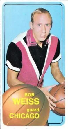 1970-71 Topps #16 - Bob Weiss - Chicago Bulls