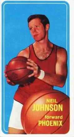 1970-71 Topps #17 - Neil Johnson - Phoenix Suns 1970-71 Topps #17 - Neil Johnson - Phoenix Suns