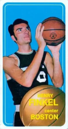 1970-71 Topps #27 - Henry Finkel - Boston Celtics