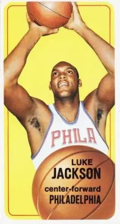 1970-71 Topps #33 - Luke Jackson - Philadelphia 76ers
