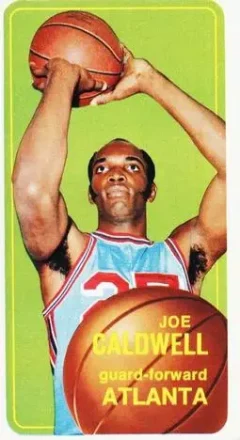 1970-71 Topps #37 - Joe Caldwell - Atlanta Hawks