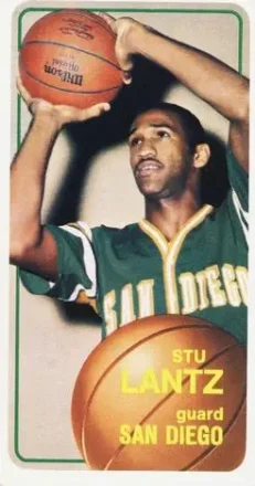 1970-71 Topps #44 - Stu Lantz - San Diego Rockets