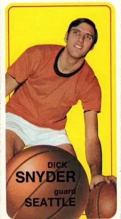 1970-71 Topps #64 - Dick Snyder - Seattle SuperSonics