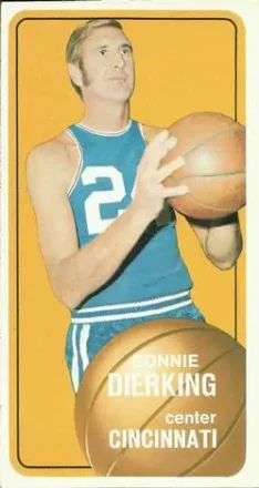 1970-71 Topps #66 - Connie Dierking - Cincinnati Royals