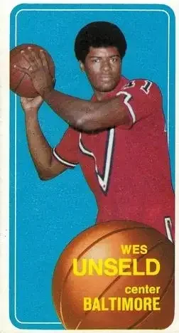 1970-71 Topps #72 Wes Unseld