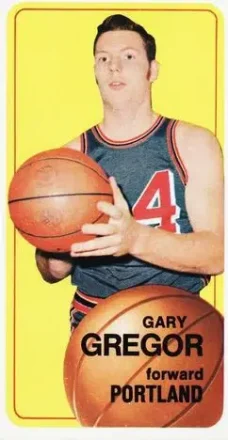 1970-71 Topps #89 - Gary Gregor - Portland Trail Blazers