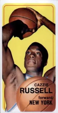 1970-71 Topps #95 - Cazzie Russell - New York Knicks 1970-71 Topps #95 - Cazzie Russell - New York Knicks