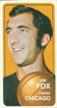 1970-71 Topps #98 - Jim Fox - Chicago Bulls 1970-71 Topps #98 - Jim Fox - Chicago Bulls