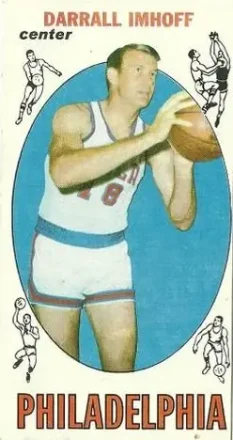 1969-70 Topps #4 Darrall Imhoff