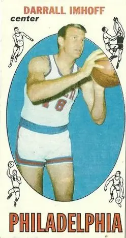 1969-70 Topps #4 Darrall Imhoff