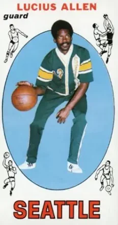 1969-70 Topps #6 Lucius Allen