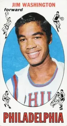 1969-70 Topps #17 Jim Washington