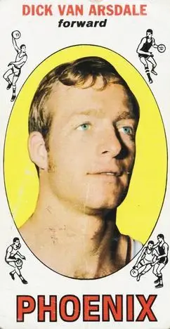 1969-70 Topps #31 Dick Van Arsdale