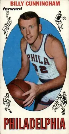 1969-70 Topps #40 Billy Cunningham